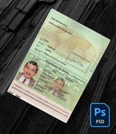 Benin passport PSD